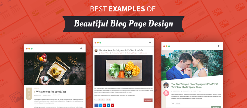 Best Examples of Beautiful Blog Page Designs